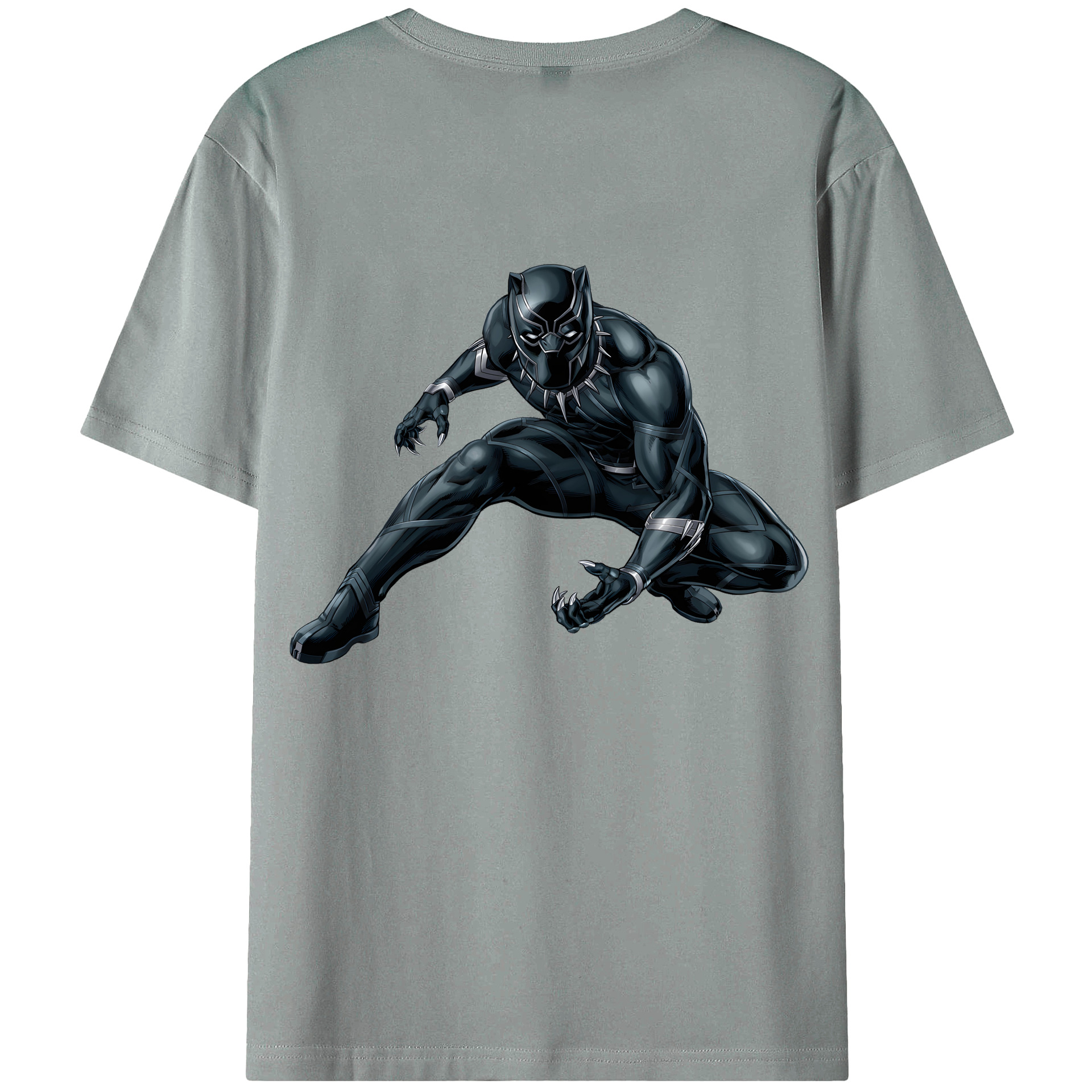 （画像用） アベンジャーズ The Avengers 綿100％ メンズ半袖Tシャツ（バックプリント） 通気性